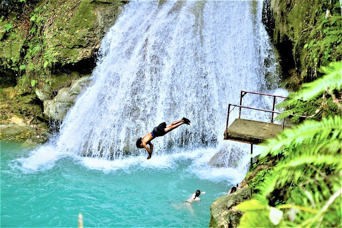 Blue Hole & Secret Falls Day-Trip with Shopping from Grand Palladium - Price and extras: $125 value, plus what to watch for at the water