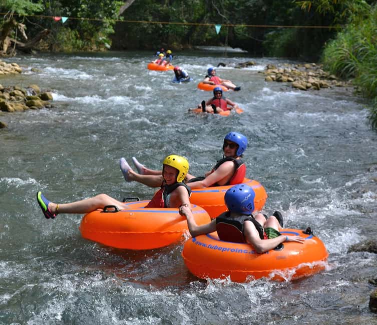 Falmouth: Jungle River Tubing & Bamboo Beach Club with Lunch - Tube time on the Rio Bueno: what the ride is like