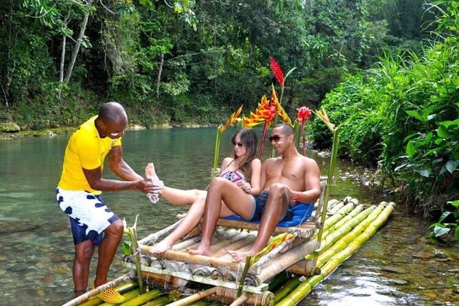 Great River Rafting with Limestone body or Foot Massage - Lethe in Hanover: the setting that makes the raft ride special