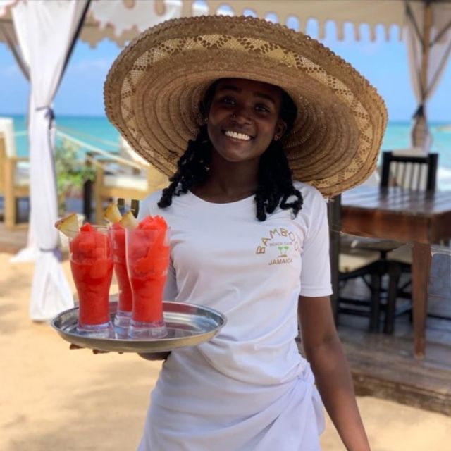 Montego Bay: Dunn's River Falls & Lunch at Bamboo Beach Club - Guide and driver experience: Tanya, Denny, Banton, and Stryker