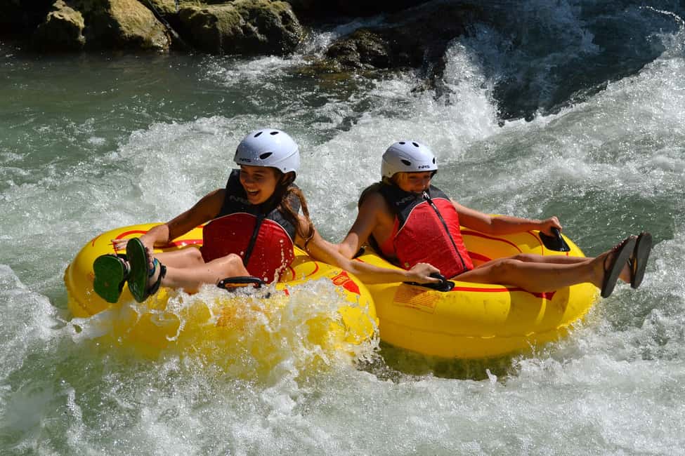 Montego Bay: Jungle River Tubing and Bamboo Beach Club Trip - From Montego Bay Pickup to Cornwall County River Views