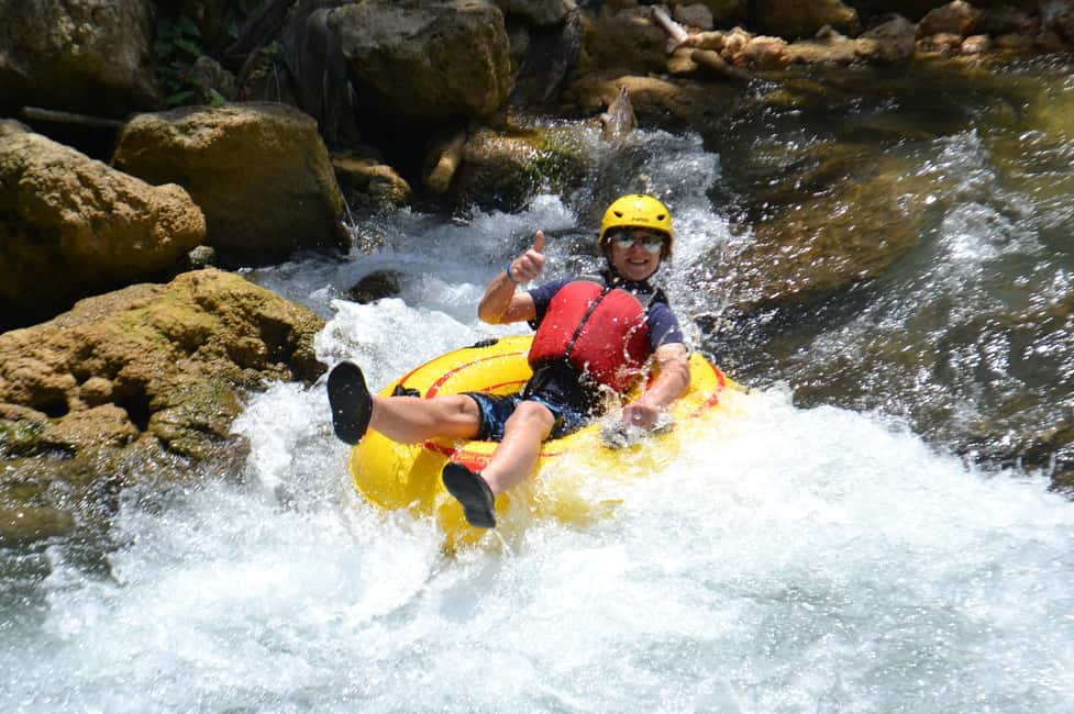 Montego Bay: Jungle River Tubing and Bamboo Beach Club Trip - Where the River Trip Ends: From Tubes to the Caribbean Beach Break