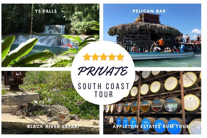 YS Falls, Black River Safari, Appleton Rum Tour OR Pelican Bar (Choose Up to 3) - Black River Safari: crocs, a short cruise, and a different Jamaica ecosystem